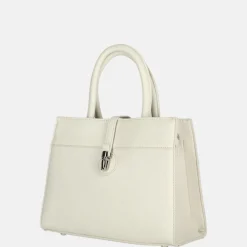 Handtassen^Daniele Donati handtas light beige