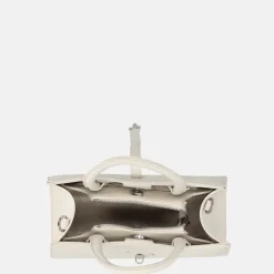 Handtassen^Daniele Donati handtas light beige