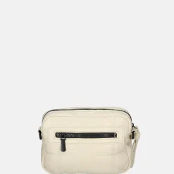Crossbody Tassen^Daniele Donati puffy crossbody tas light beige