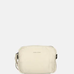 Crossbody Tassen^Daniele Donati puffy crossbody tas light beige