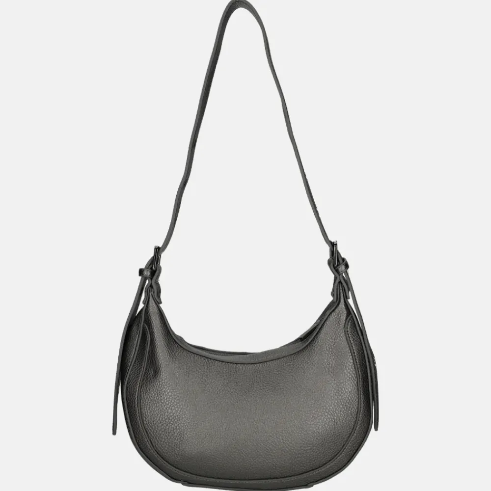 Schoudertassen^Daniele Donati schoudertas grey metallic