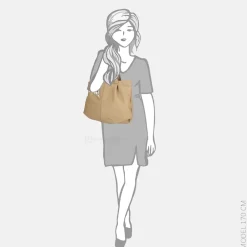 Shoppers^Daniele Donati shopper L taupe