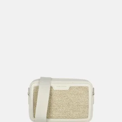 Crossbody Tassen^David Jones crossbody tas raffia coconut cream