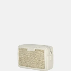 Crossbody Tassen^David Jones crossbody tas raffia coconut cream