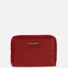 Dames Portemonnees^David Jones portemonnee S dark red