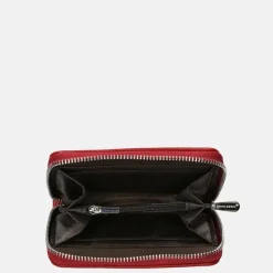 Dames Portemonnees^David Jones portemonnee S dark red
