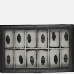 Sieradendozen^Davidts Davidt's horlogedoos black