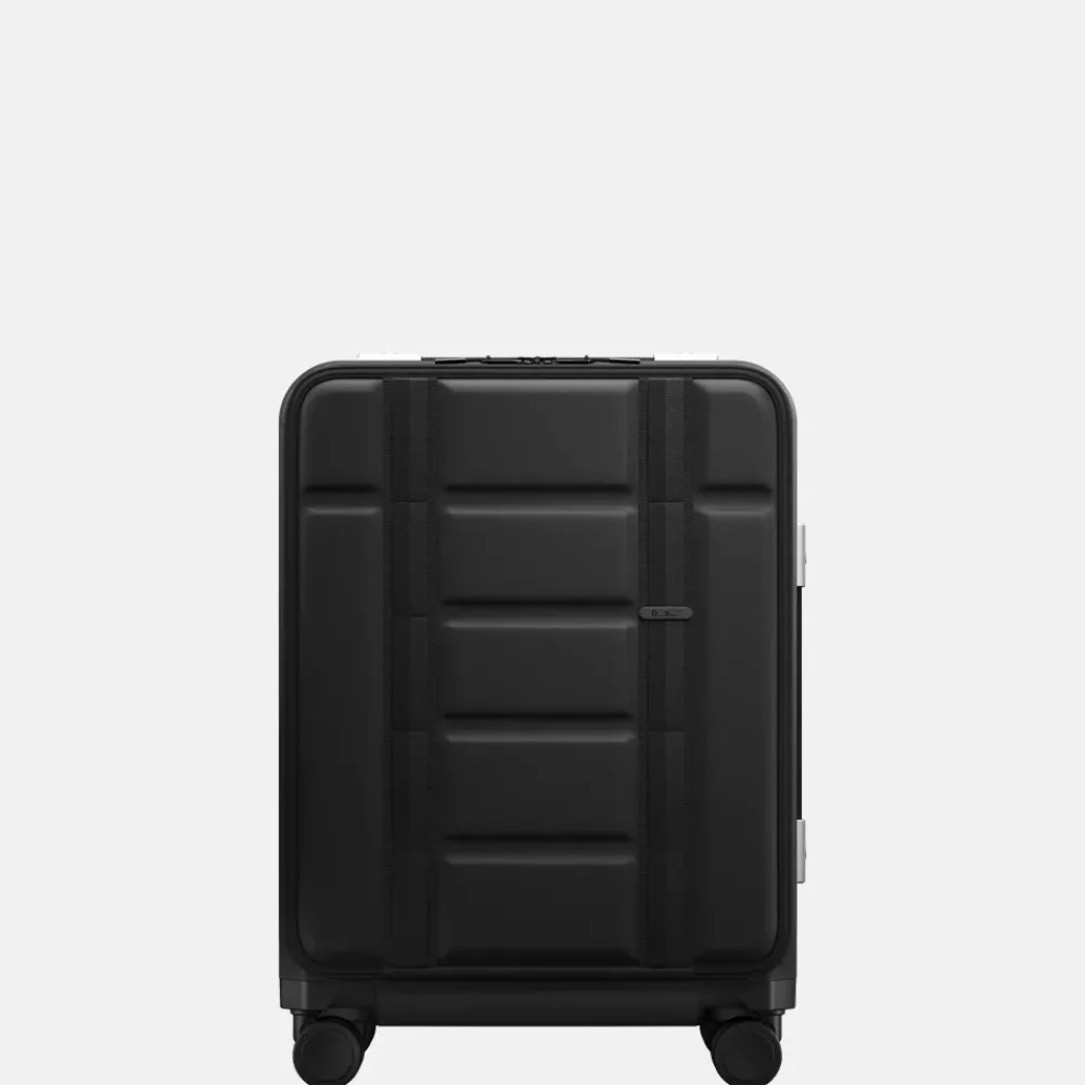 Handbagage Koffers^Db Journey Frontpocket Ramverk Pro Carry-on handbagage koffer 56 cm Silver