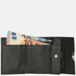 Heren Portemonnees | Dames Portemonnees^DD Exclusive Dali portemonnee zwart