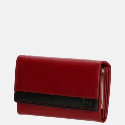Dames Portemonnees^DD Exclusive portemonnee red/black