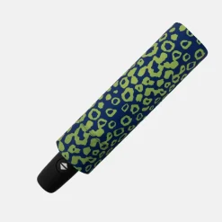 Paraplu'S^Doppler Derby automatic opvouwbare paraplu dot blue