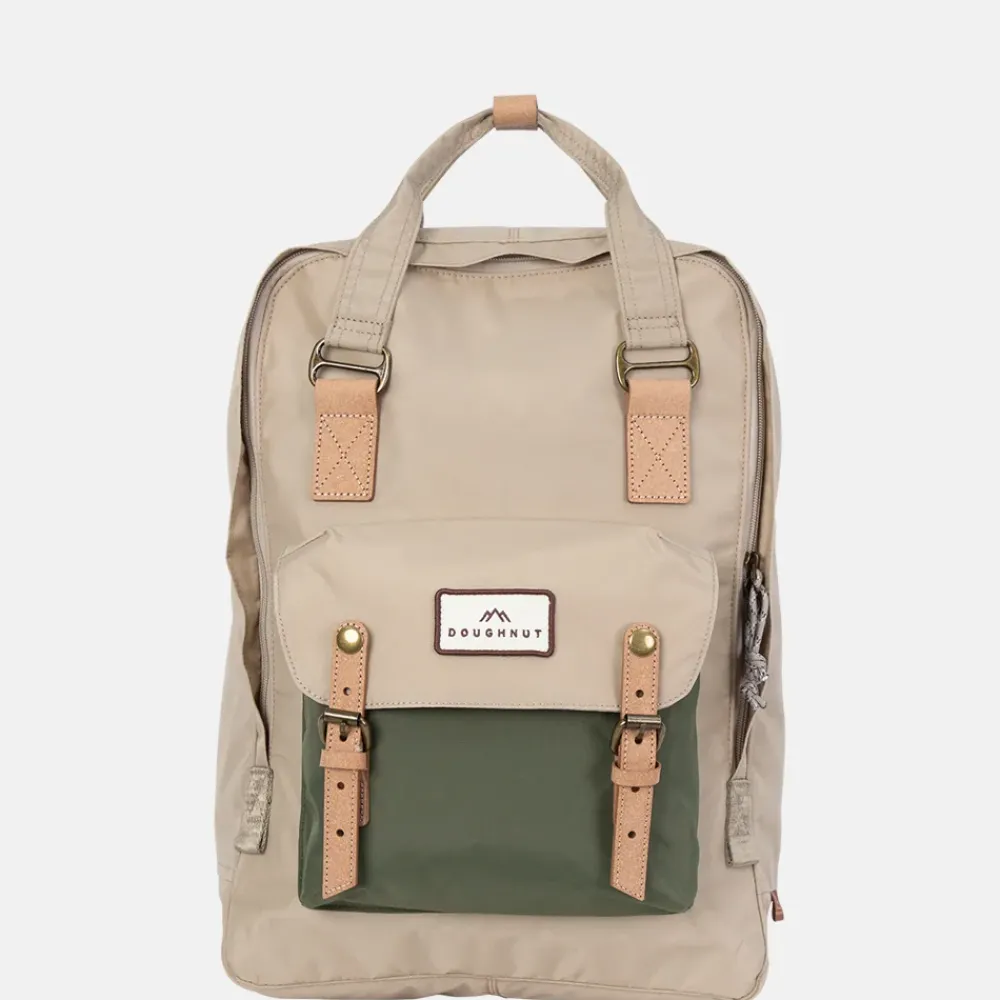 Vrijetijd Rugzakken | School Rugzakken^Doughnut Macaroon Large Jungle Backpack rugzak 15 inch beige