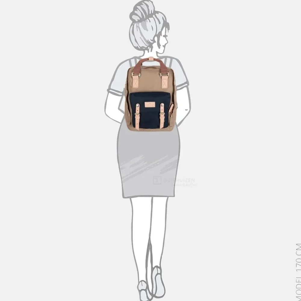 Vrijetijd Rugzakken | Laptop Rugzakken^Doughnut Macaroon rugzak 14 inch almond x light grey