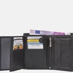 Heren Portemonnees^DR Amsterdam billfold black
