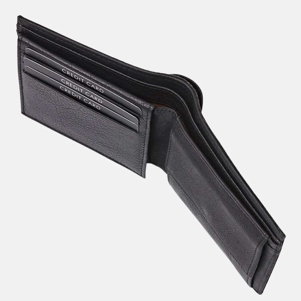 Heren Portemonnees^DR Amsterdam billfold black