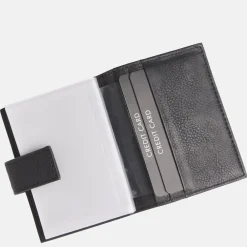 Pasjeshouders | Heren Portemonnees^DR Amsterdam pasjeshouder black