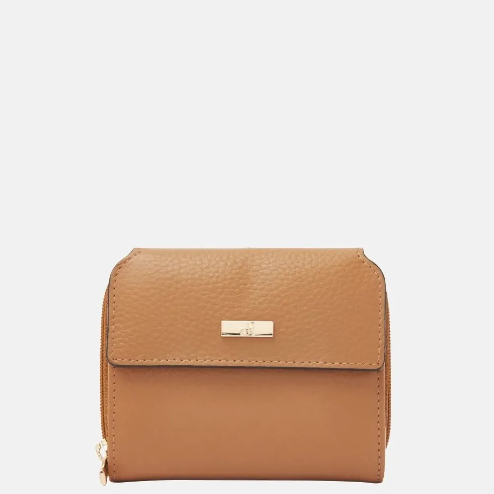 Dames Portemonnees^DR Amsterdam portemonnee camel