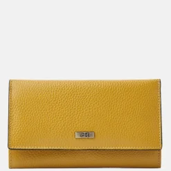 Dames Portemonnees^DR Amsterdam portemonnee yellow