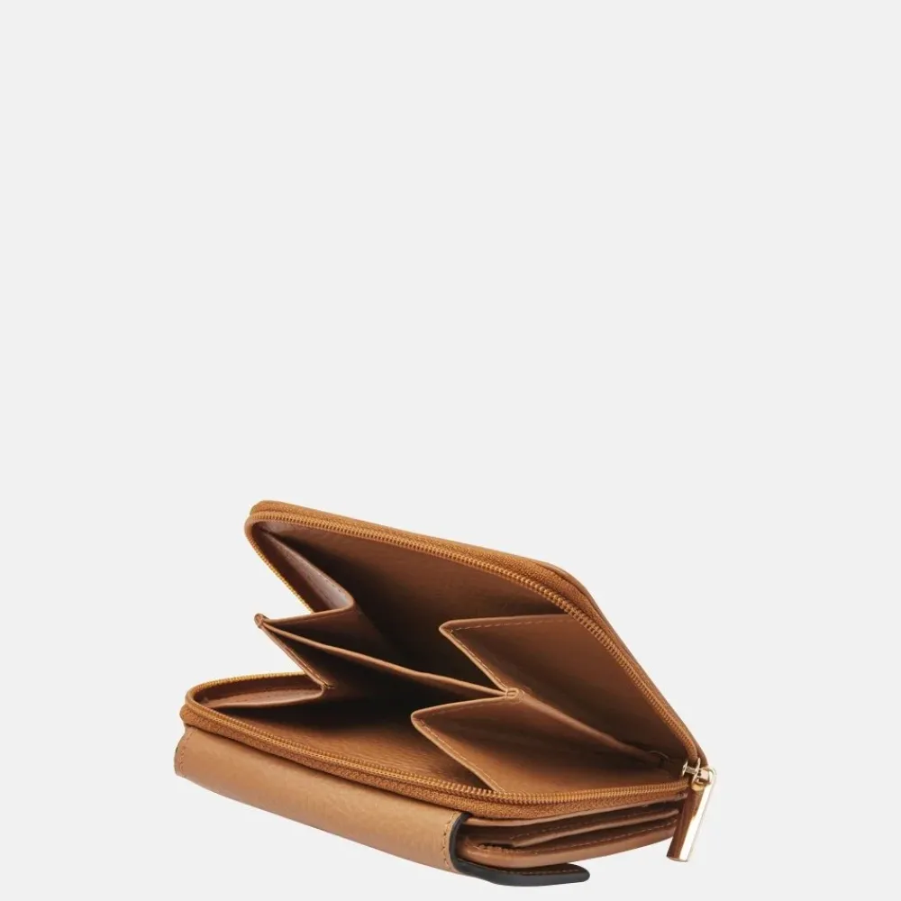 Dames Portemonnees^DR Amsterdam portemonnee camel