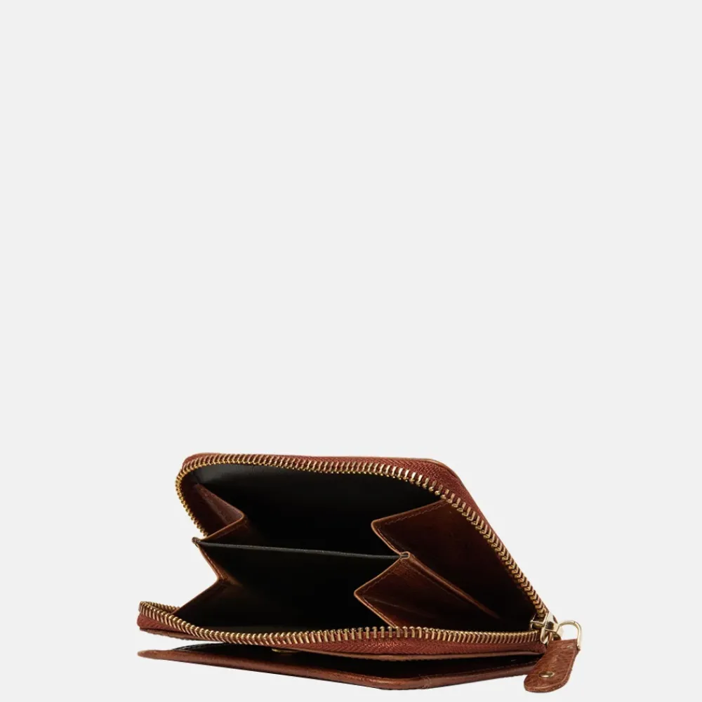 Dames Portemonnees^DR Amsterdam portemonnee cognac
