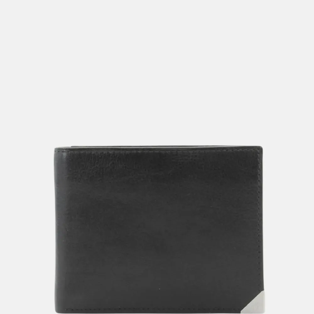 Heren Portemonnees^DR Amsterdam Toronto billfold black