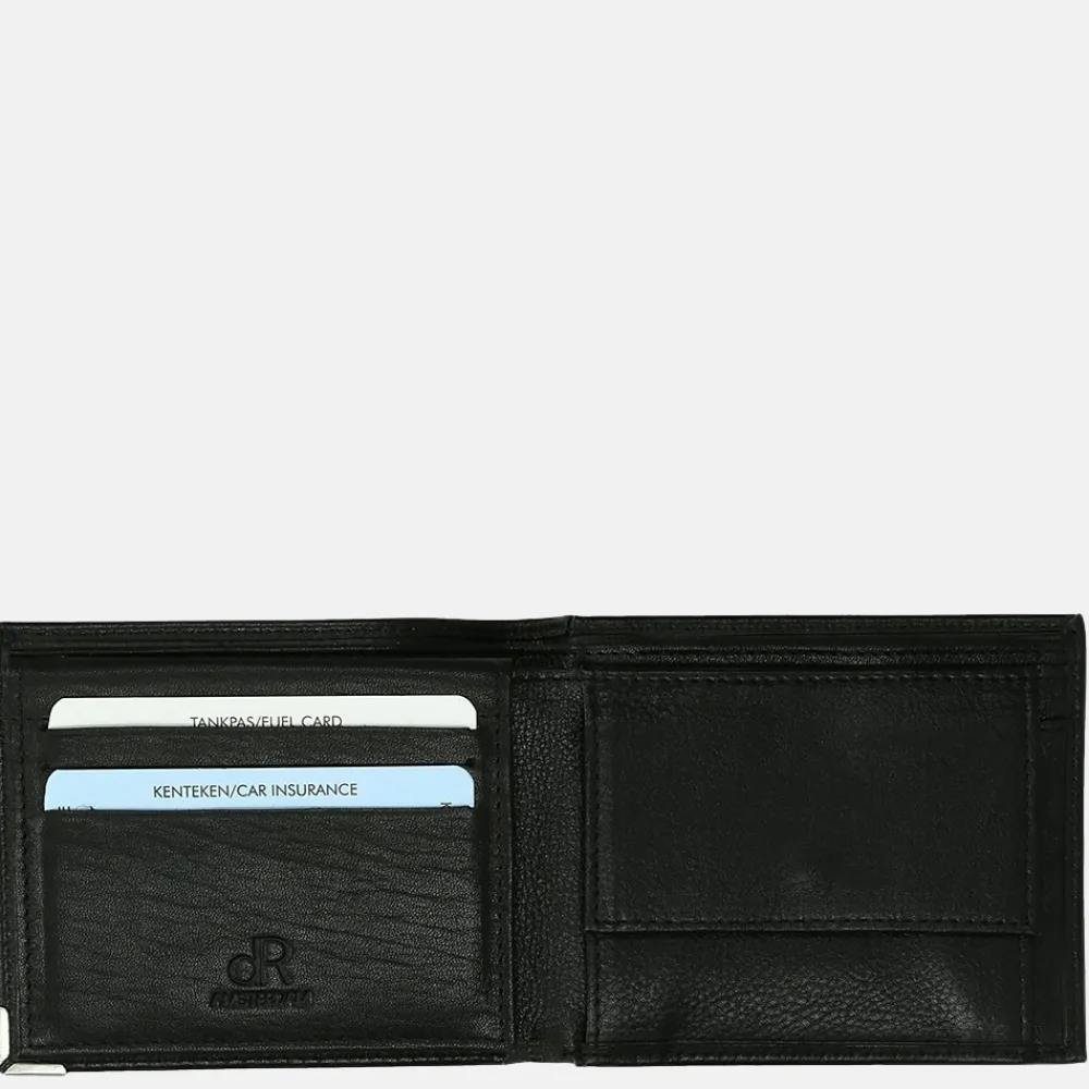 Heren Portemonnees^DR Amsterdam Toronto billfold black