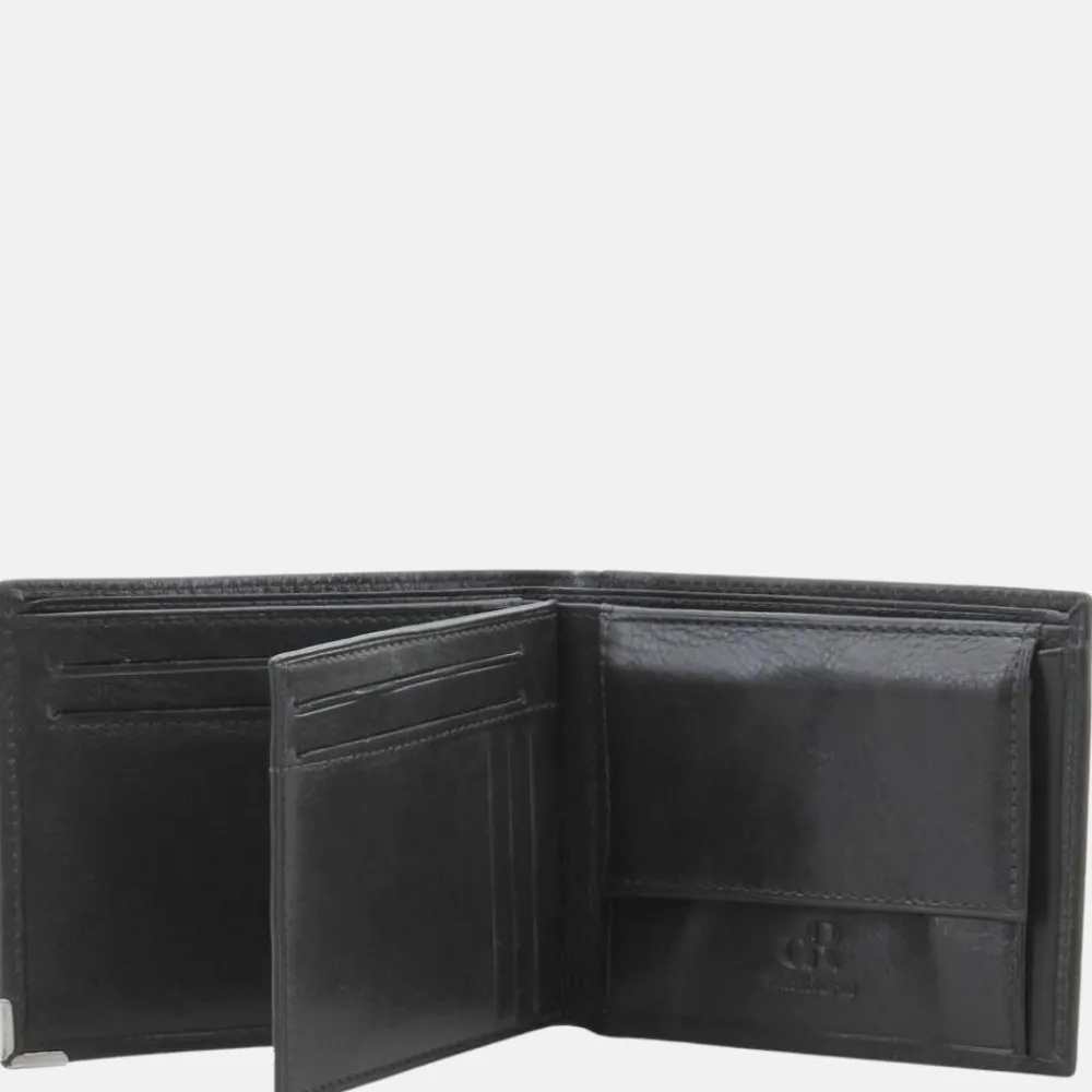 Heren Portemonnees^DR Amsterdam Toronto billfold black