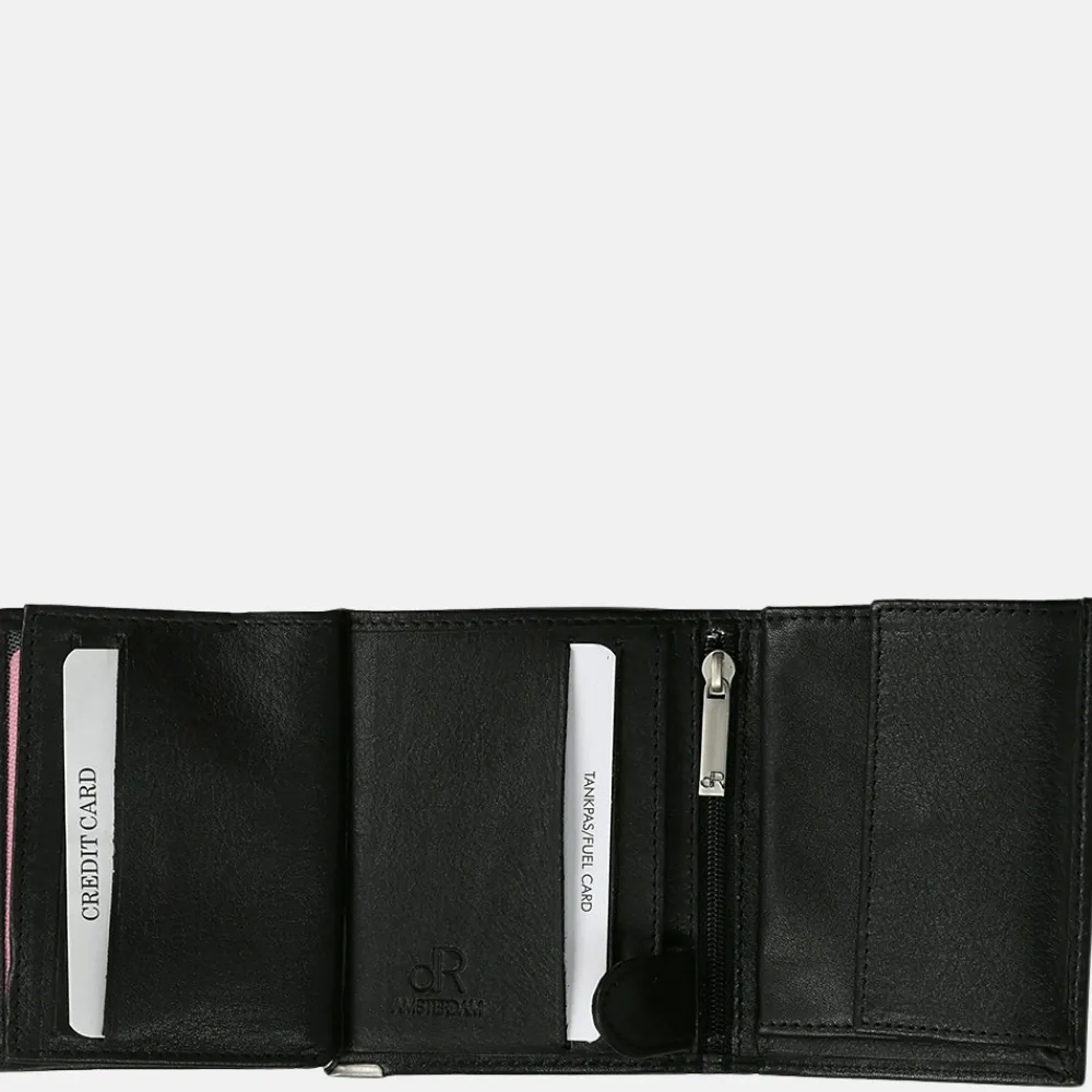 Heren Portemonnees^DR Amsterdam Toronto billfold S black