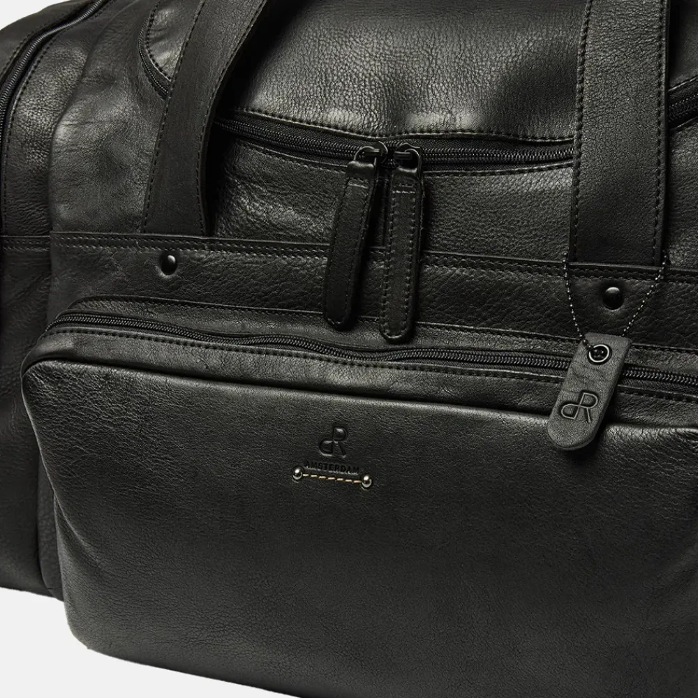 Handbagage Tassen | Weekendtassen^DR Amsterdam weekendtas black