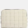 School Accessoires | Laptophoezen^Duifhuizen braided laptophoes 15 inch beige
