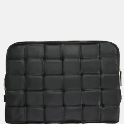 School Accessoires | Laptophoezen^Duifhuizen braided laptophoes 15 inch zwart