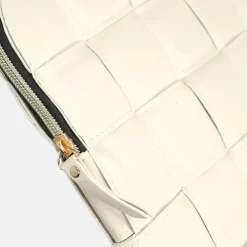School Accessoires | Laptophoezen^Duifhuizen braided laptophoes 15 inch beige