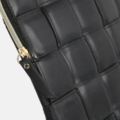 School Accessoires | Laptophoezen^Duifhuizen braided laptophoes 15 inch zwart