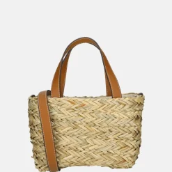 Handtassen^Duifhuizen handtas S naturel
