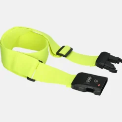 Kofferriemen^Duifhuizen kofferriem TSA neon yellow