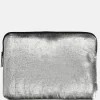 Laptophoezen | School Accessoires^Duifhuizen laptophoes 15 inch zilver