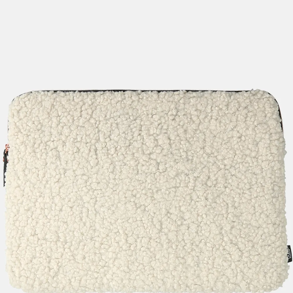 School Accessoires | Gepersonaliseerde Laptophoezen^Duifhuizen laptophoes 15 inch off white teddy
