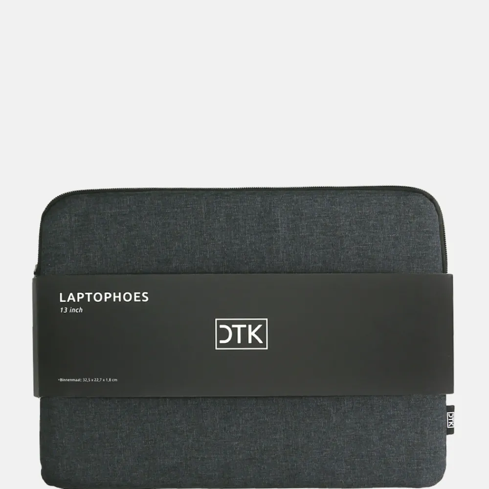 School Accessoires | Gepersonaliseerde Laptophoezen^Duifhuizen laptophoes 13 inch zwart denim