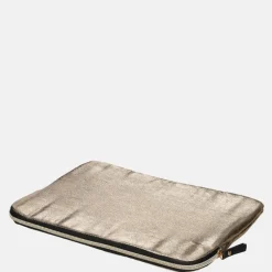 School Accessoires | Laptophoezen^Duifhuizen laptophoes 15 inch champagne