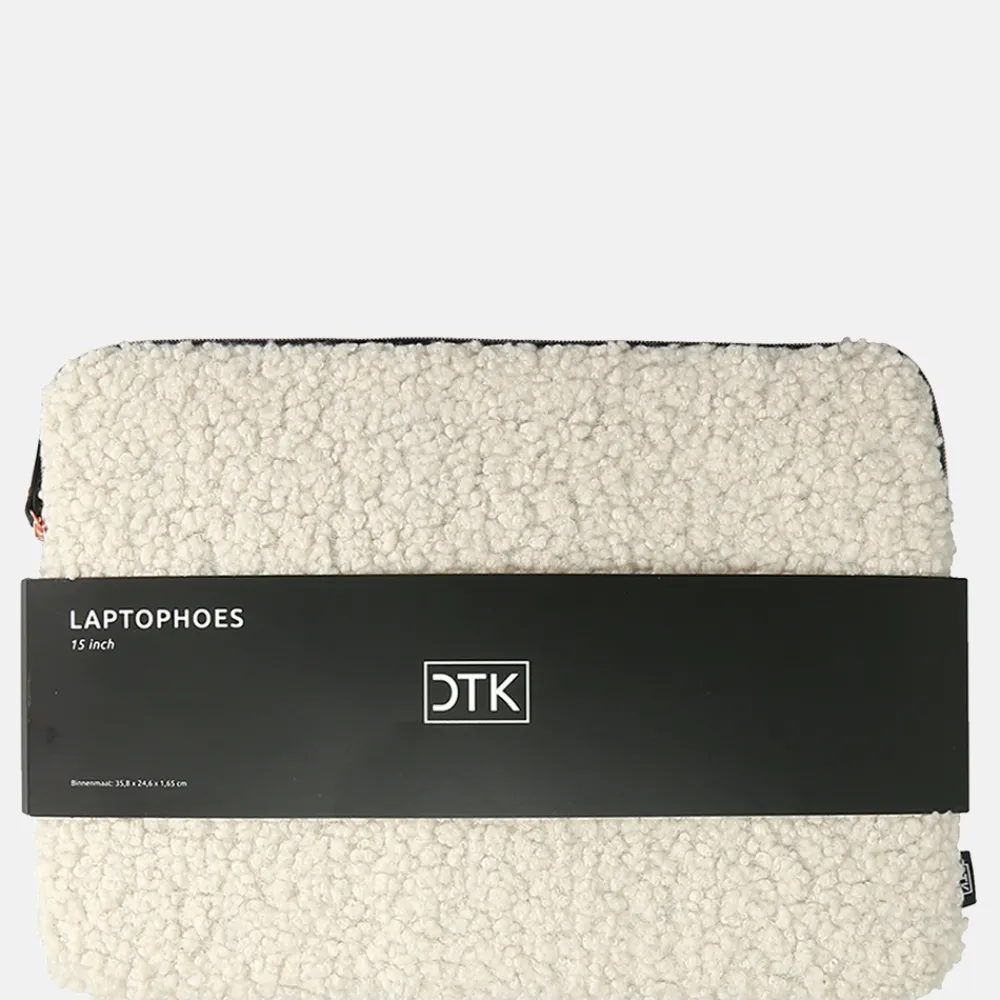 School Accessoires | Gepersonaliseerde Laptophoezen^Duifhuizen laptophoes 15 inch off white teddy