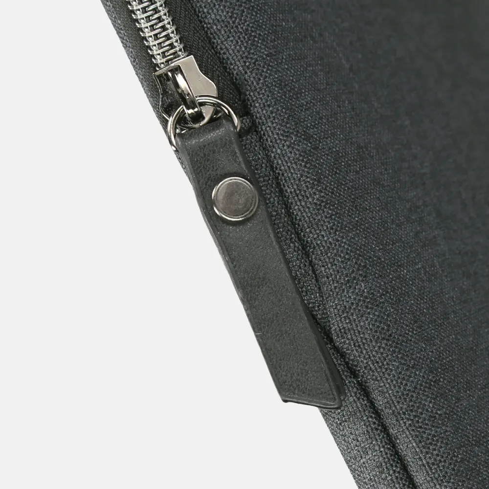 School Accessoires | Gepersonaliseerde Laptophoezen^Duifhuizen laptophoes 13 inch zwart denim