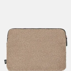School Accessoires | Gepersonaliseerde Laptophoezen^Duifhuizen laptophoes 13 inch taupe teddy