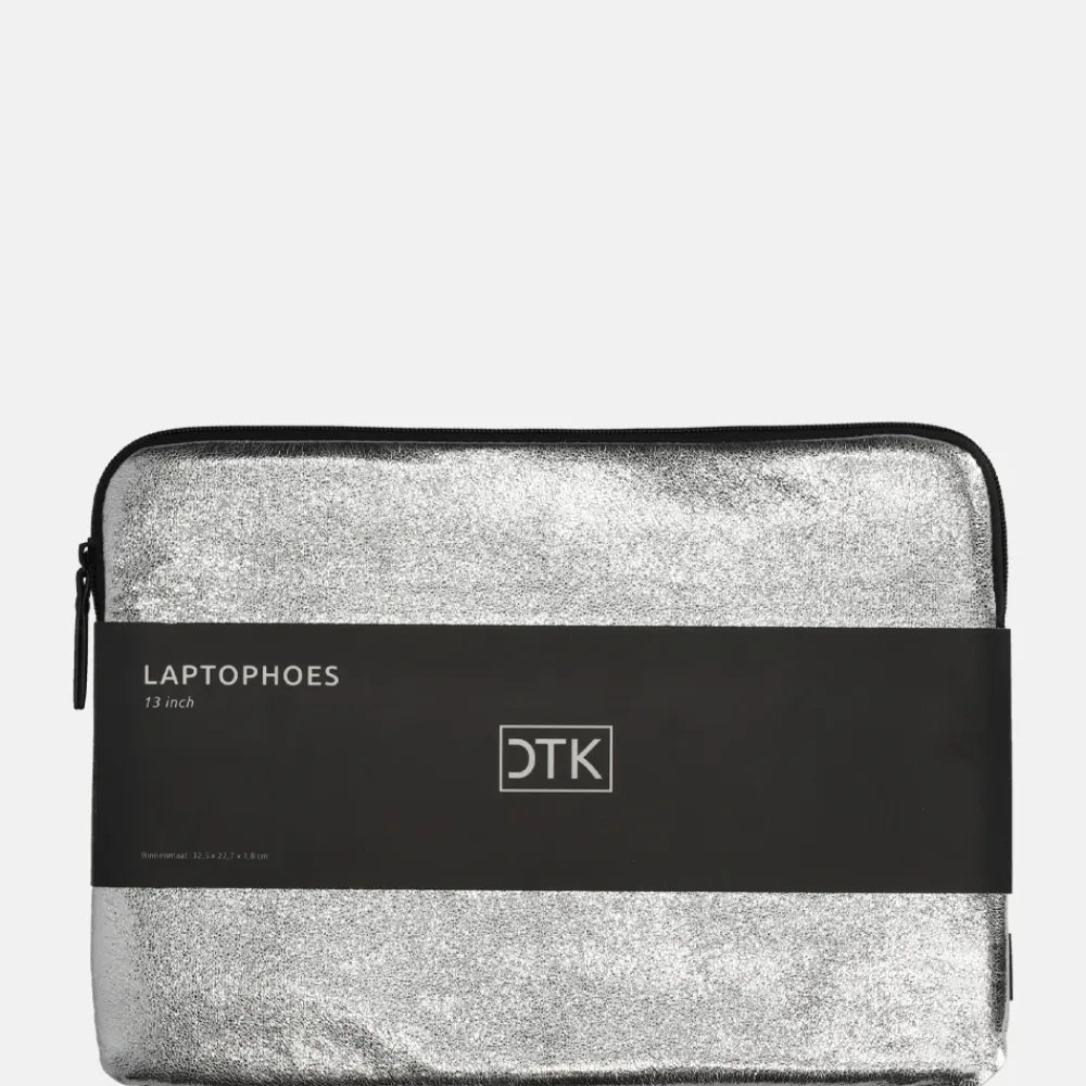 School Accessoires | Gepersonaliseerde Laptophoezen^Duifhuizen laptophoes 13 inch zilver