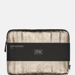 School Accessoires | Gepersonaliseerde Laptophoezen^Duifhuizen laptophoes 13 inch champagne