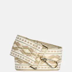 Schouderbanden^Duifhuizen Multi schouderband misty rose