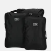 Inpakaccessoires^Duifhuizen packing cubes set compressie zwart