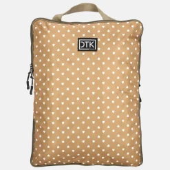 Inpakaccessoires^Duifhuizen packing cubes set compressie taupe