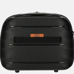Beautycases^Duifhuizen Paloma beautycase black/copper