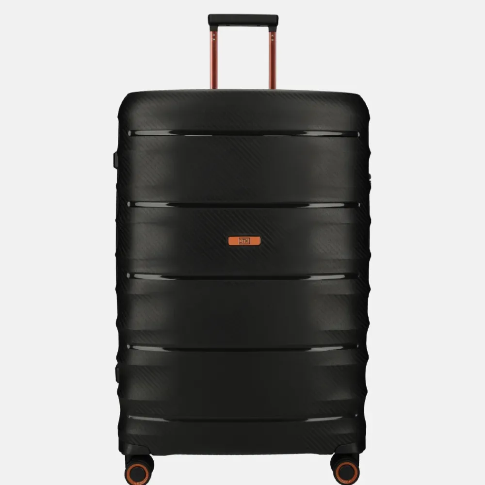 Reiskoffers^Duifhuizen Paloma reiskoffer 75 cm black/copper