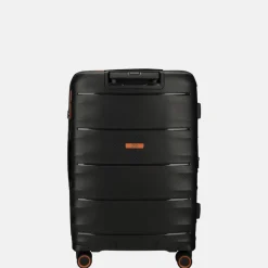 Reiskoffers^Duifhuizen Paloma reiskoffer 67 cm black/copper